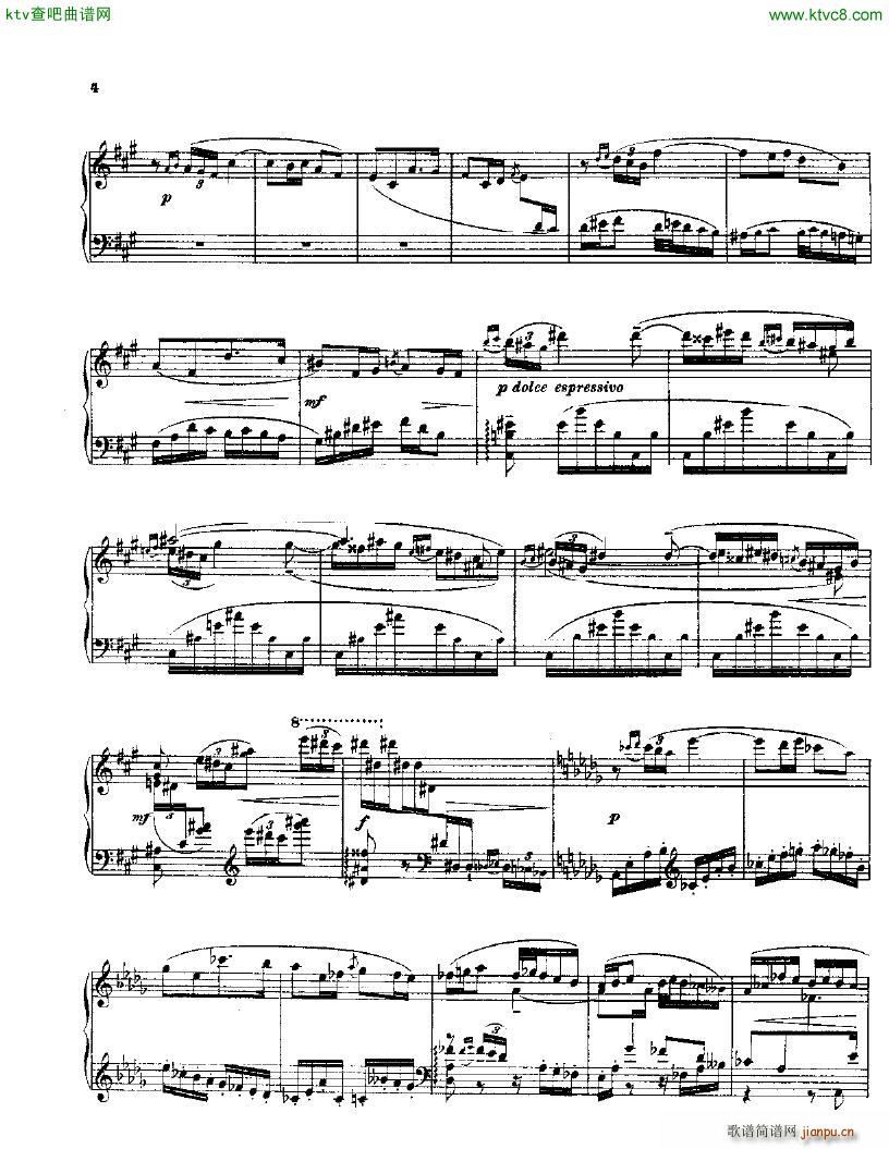 Balakirev Piano Sonata In B Flat Minor(����V)3