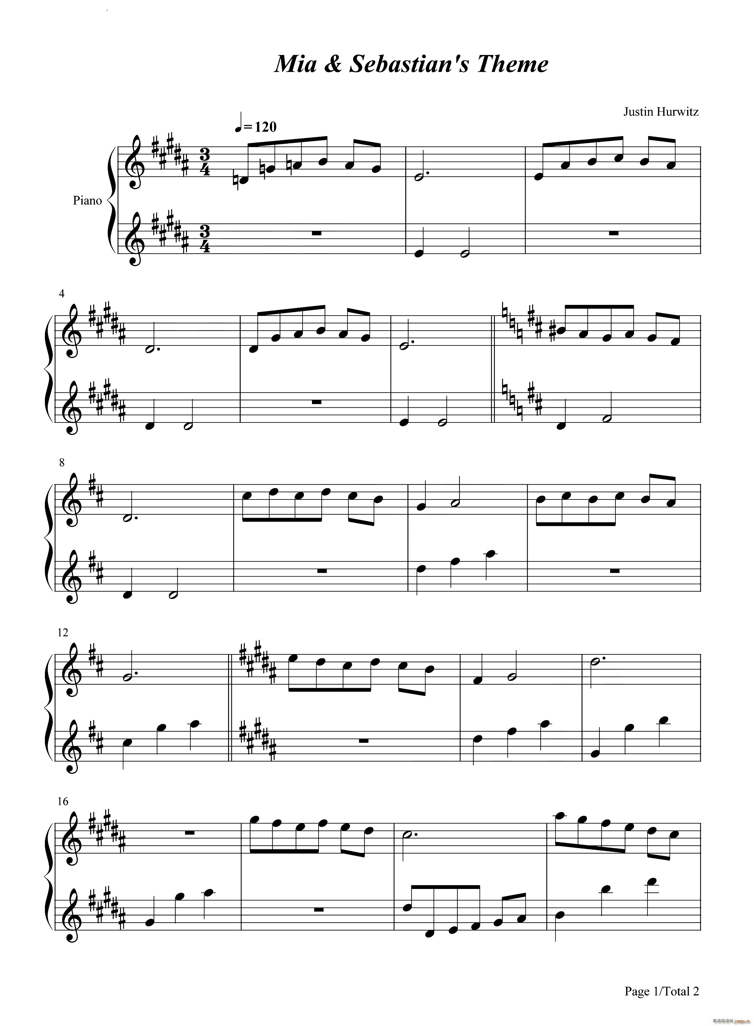 Mia and Sebastians Theme �׋I�c����˹�ٰ������}����(��i)��(l�� )֮��OST(����V)1