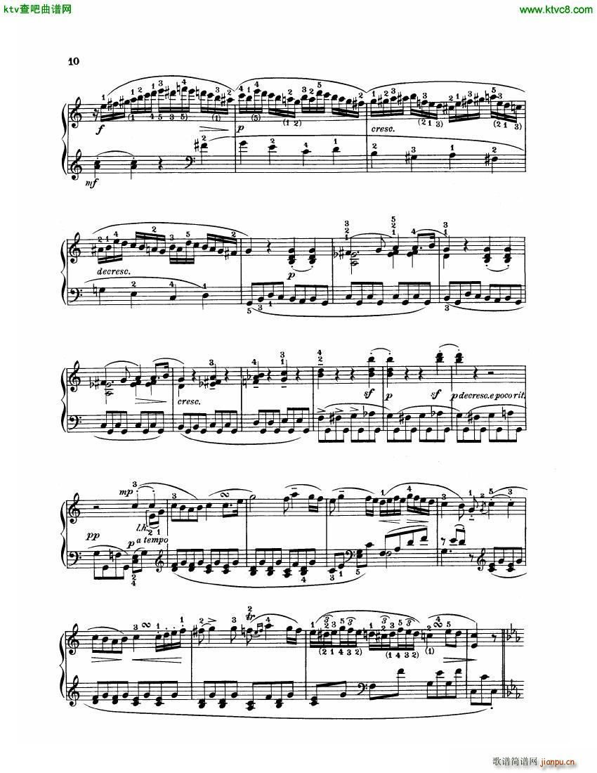 Beethoven op 51 no 1 Rondo in C major(����V)5