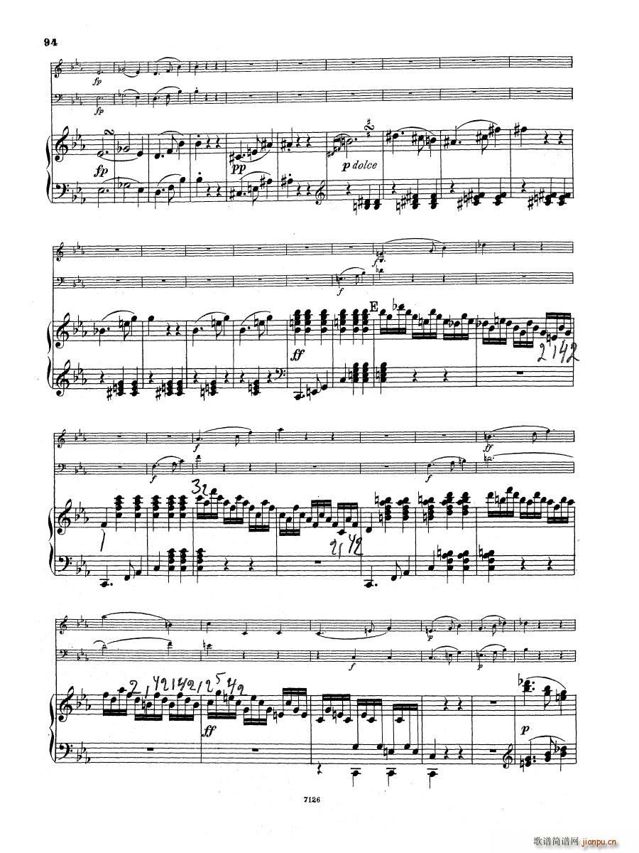 Beethoven op 1 no 3 Piano Trio(����V)6
