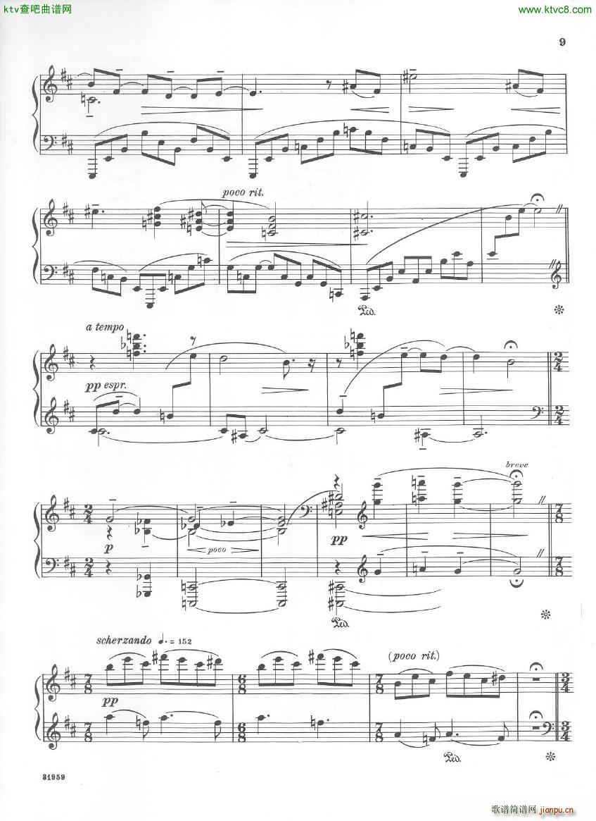 Bloch Five Sketches in Sepia(����V)9