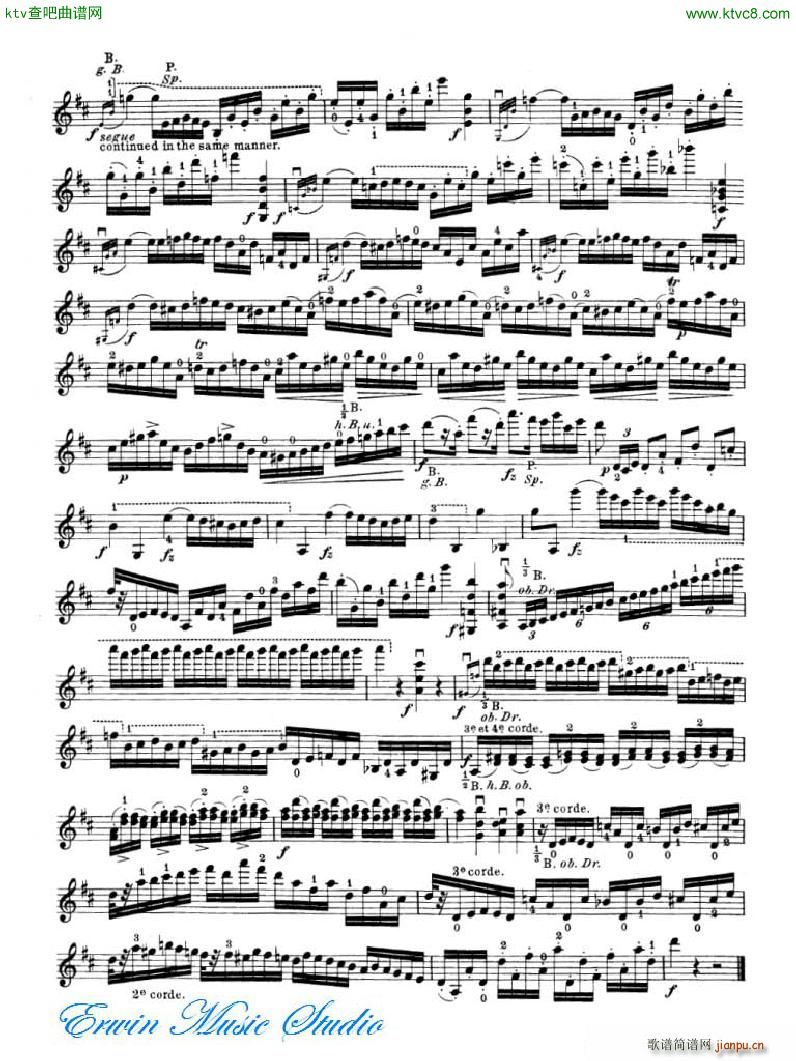 �_�� 24�׾�����Pierre Rode 24 Studi Per violino 01 08(ʮ�ּ�����)10