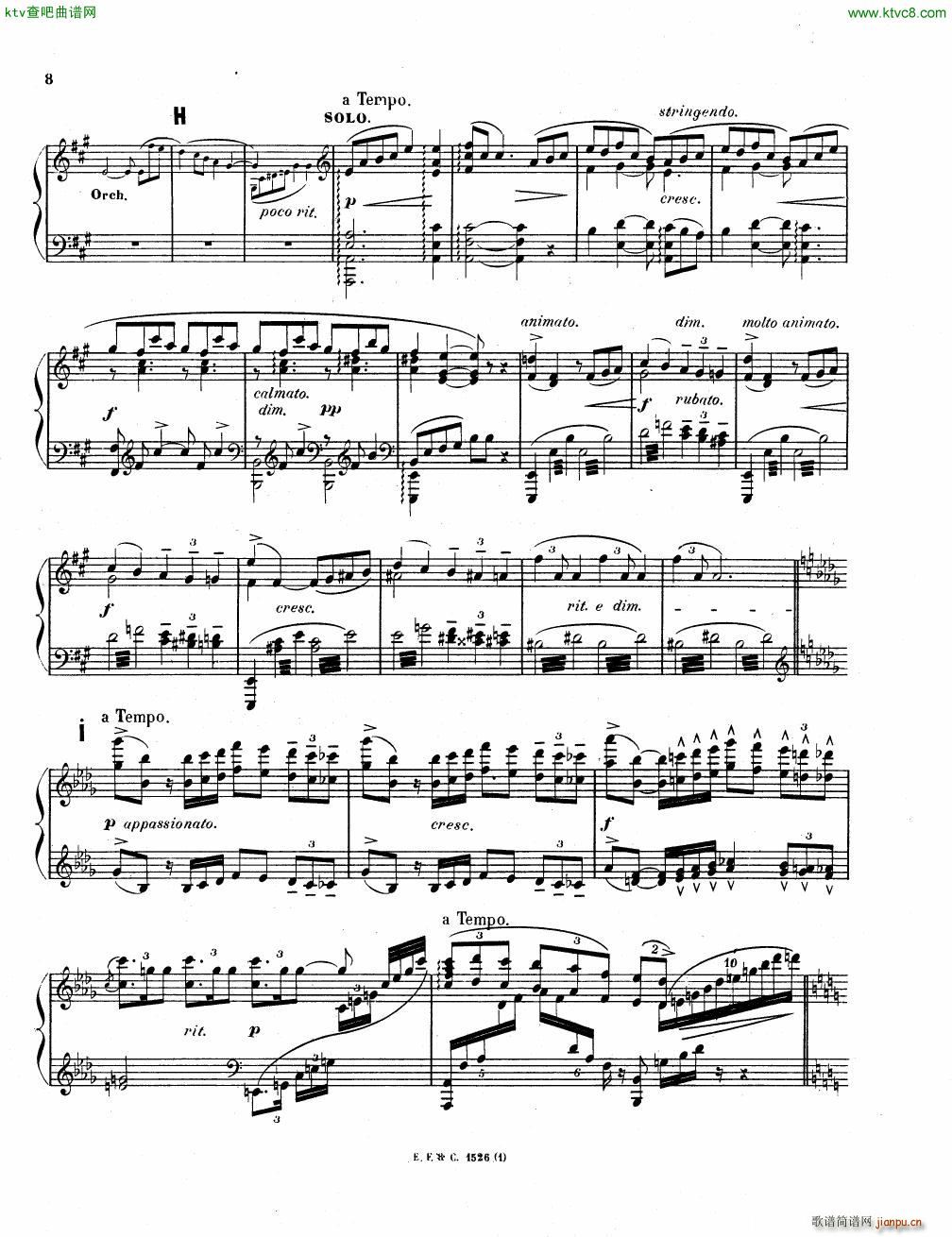 Chaminade Konzerstuck Op 40 reduction(����V)12