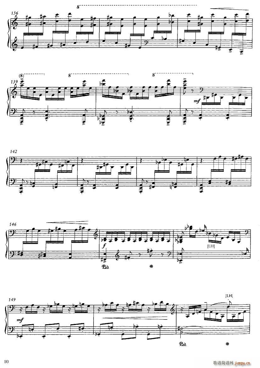 Bowen Toccata Op 155 Toccata Op 155(ʮ�ּ�����)12