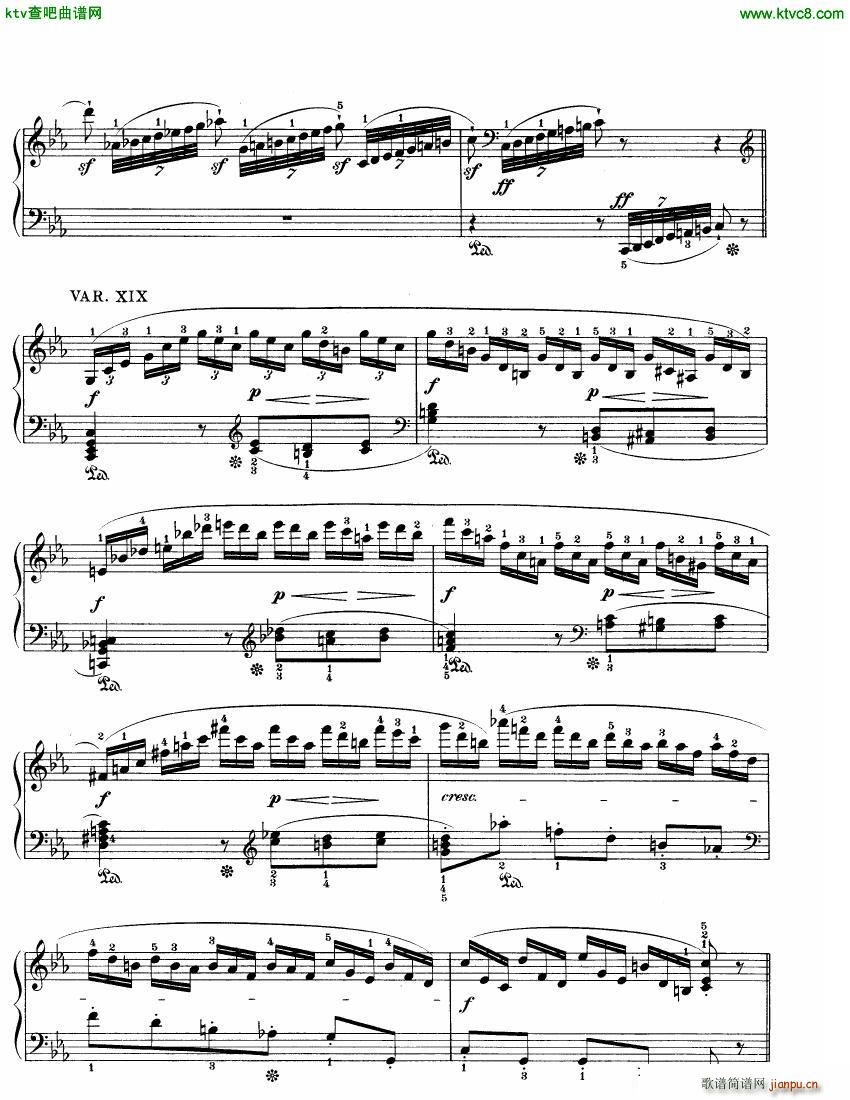 Beethoven WoO 80 32 Variations in C Minor(����V)10