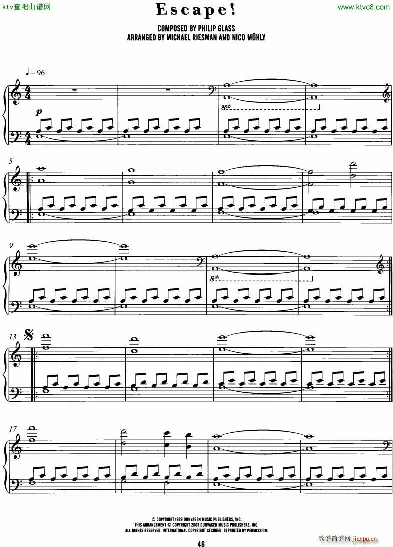 Philip Glass The Hours complete book(����V)43