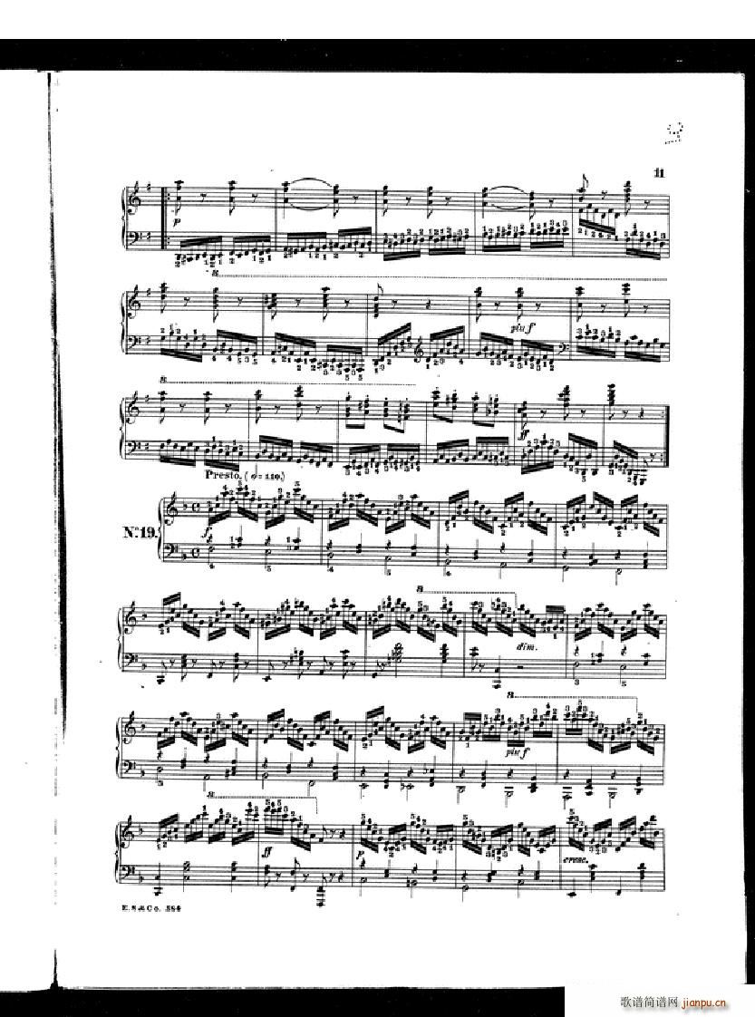 Czerny School of Velocity book 2 Op 299(����V)10