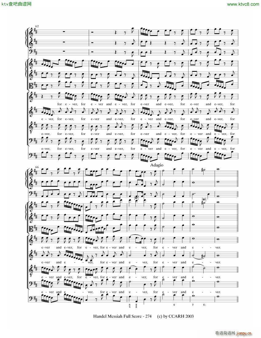 G F Handel Messiah Open Score ��(����V)33