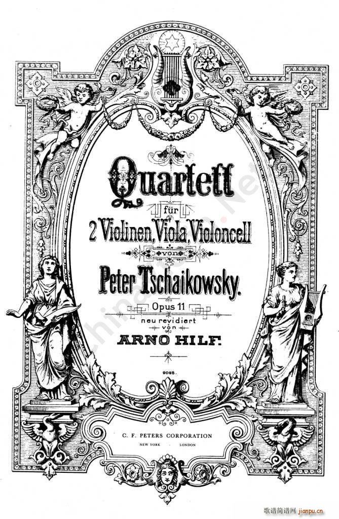 QUARTET No.1 IN D MAJOR Op.11(С�����V)1