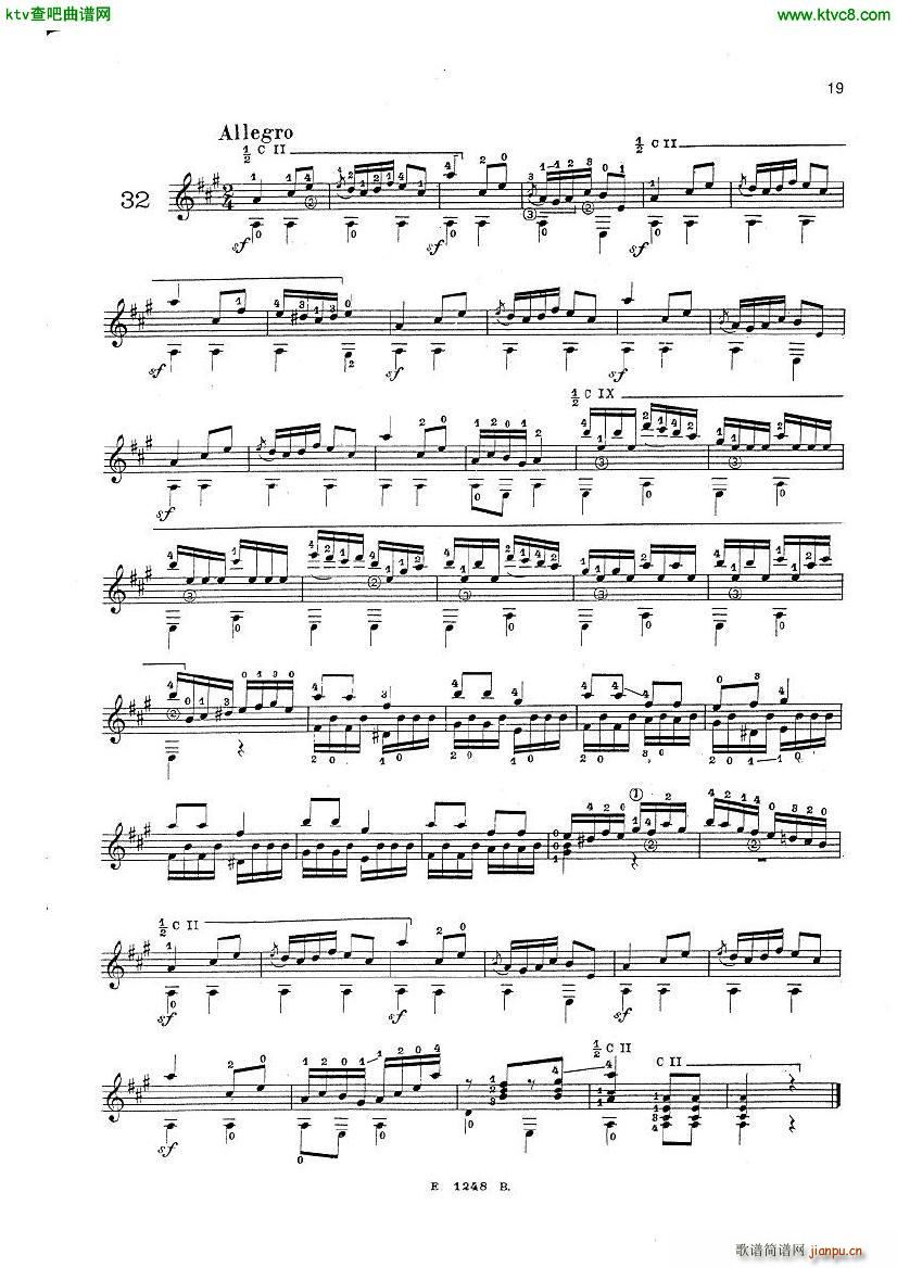 Mauro Giuliani Le Papillon op 50(����V)17