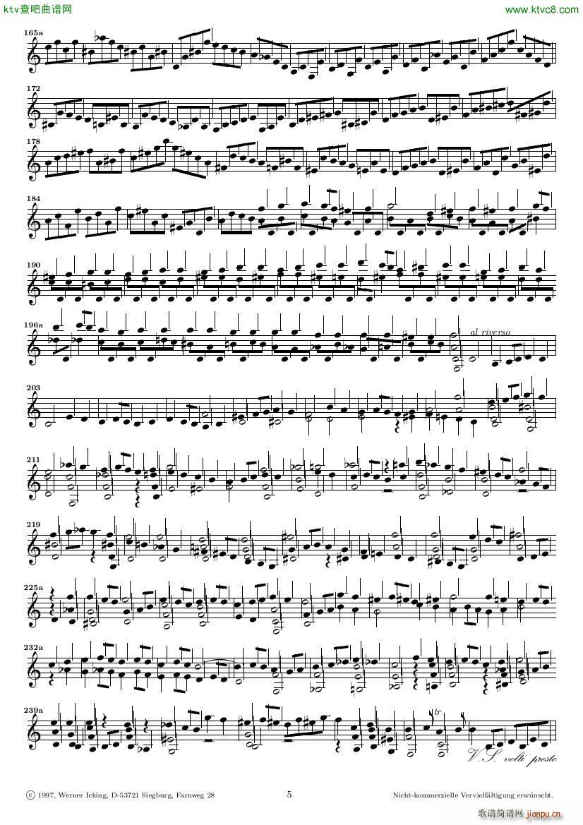 Bach JS BWV 1005 Sonata for Solo Violin in C(����V)5