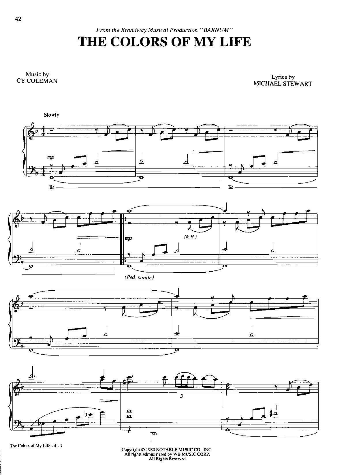 the colors of my life Dan Coates �������{ ��(����V)1