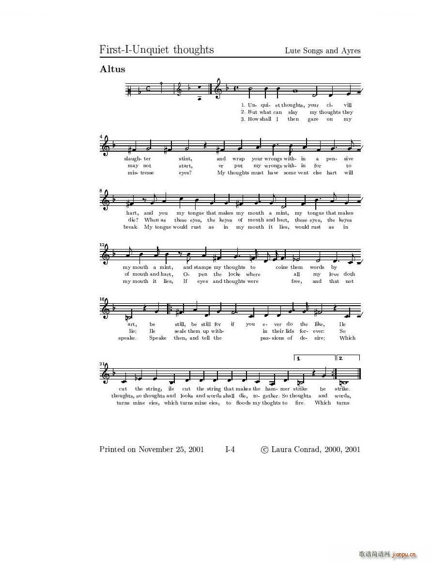 Dowland Lute Music һ Lute Music һ(ʮ�ּ�����)10