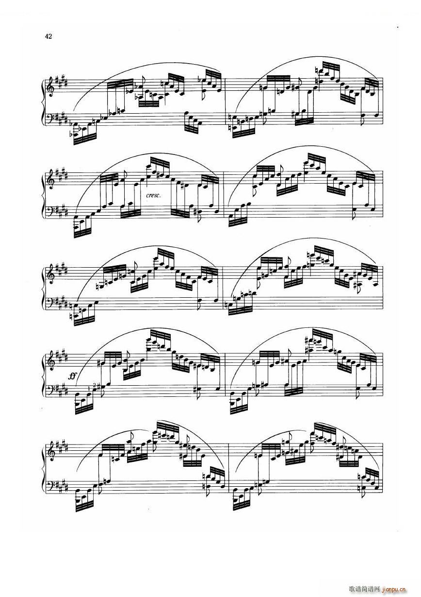 Dohnanyi Etude Op 28 5 5(ʮ�ּ�����)8