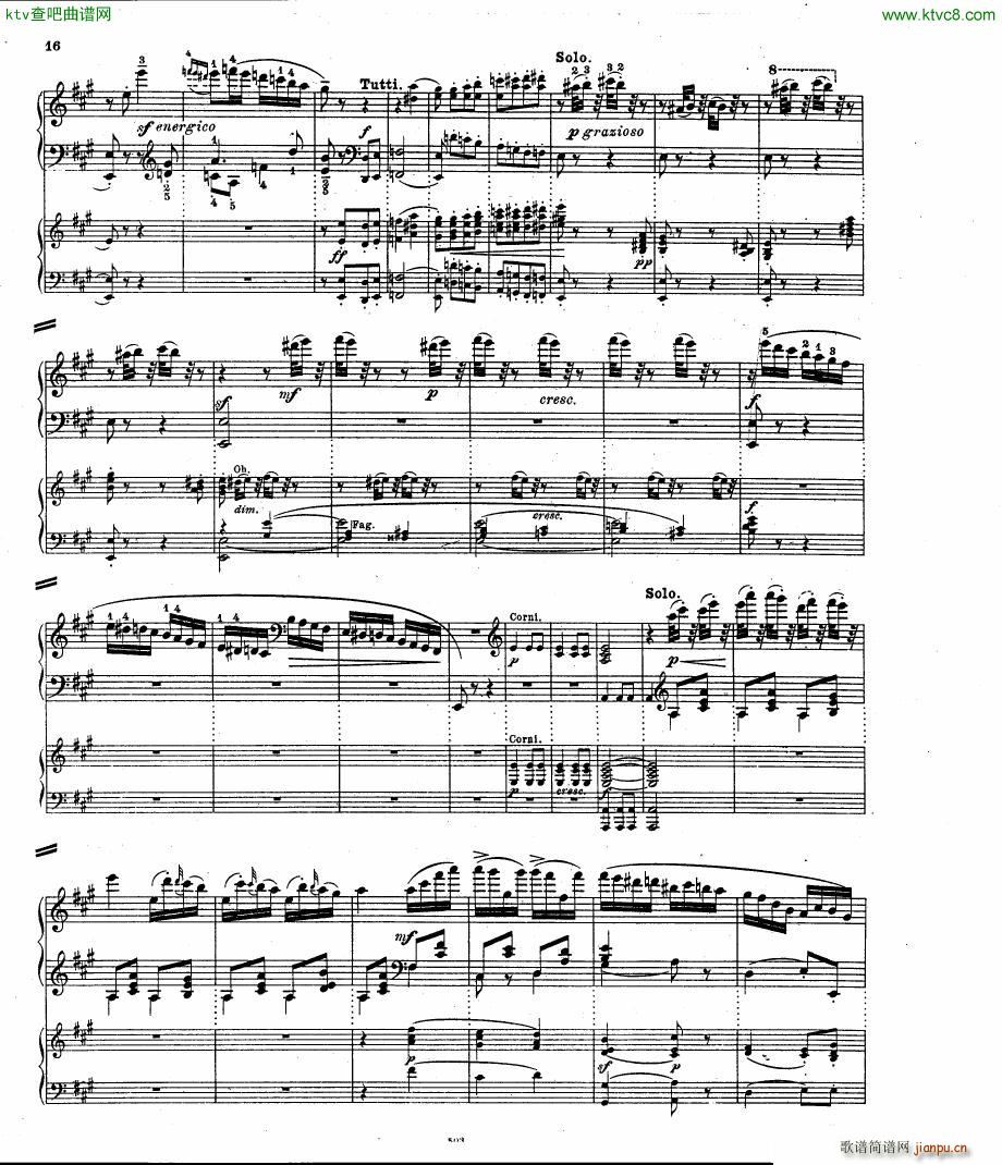 Hummel op 56 Rondo brillant pno orch(����V)15