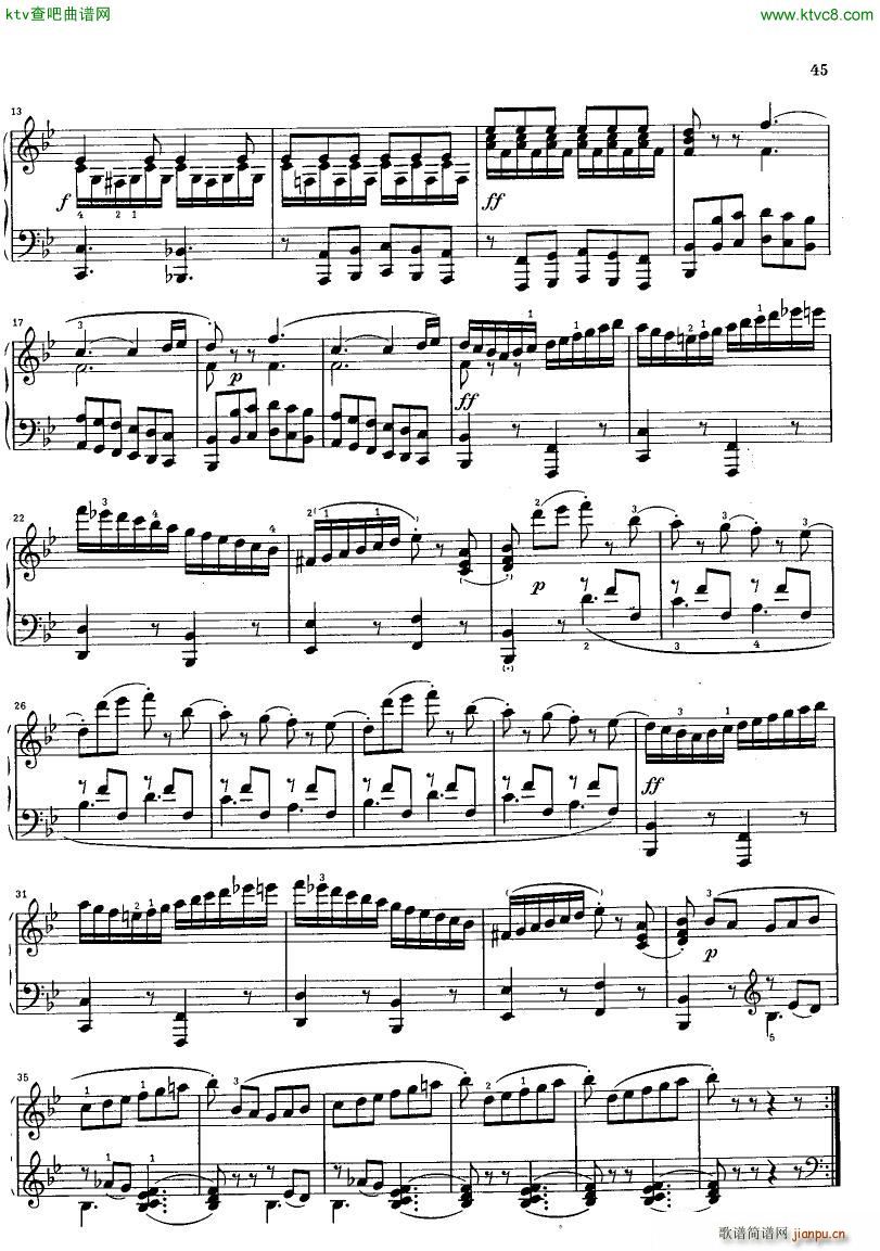 Clementi Sonate op 7 No 3(����V)8