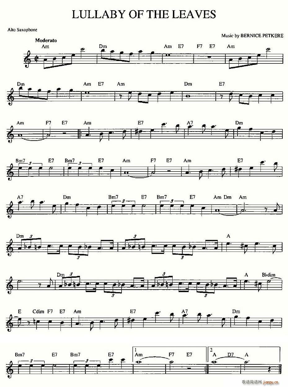 LULLABY OF THE LEAVES(ʮ�ּ�����)1