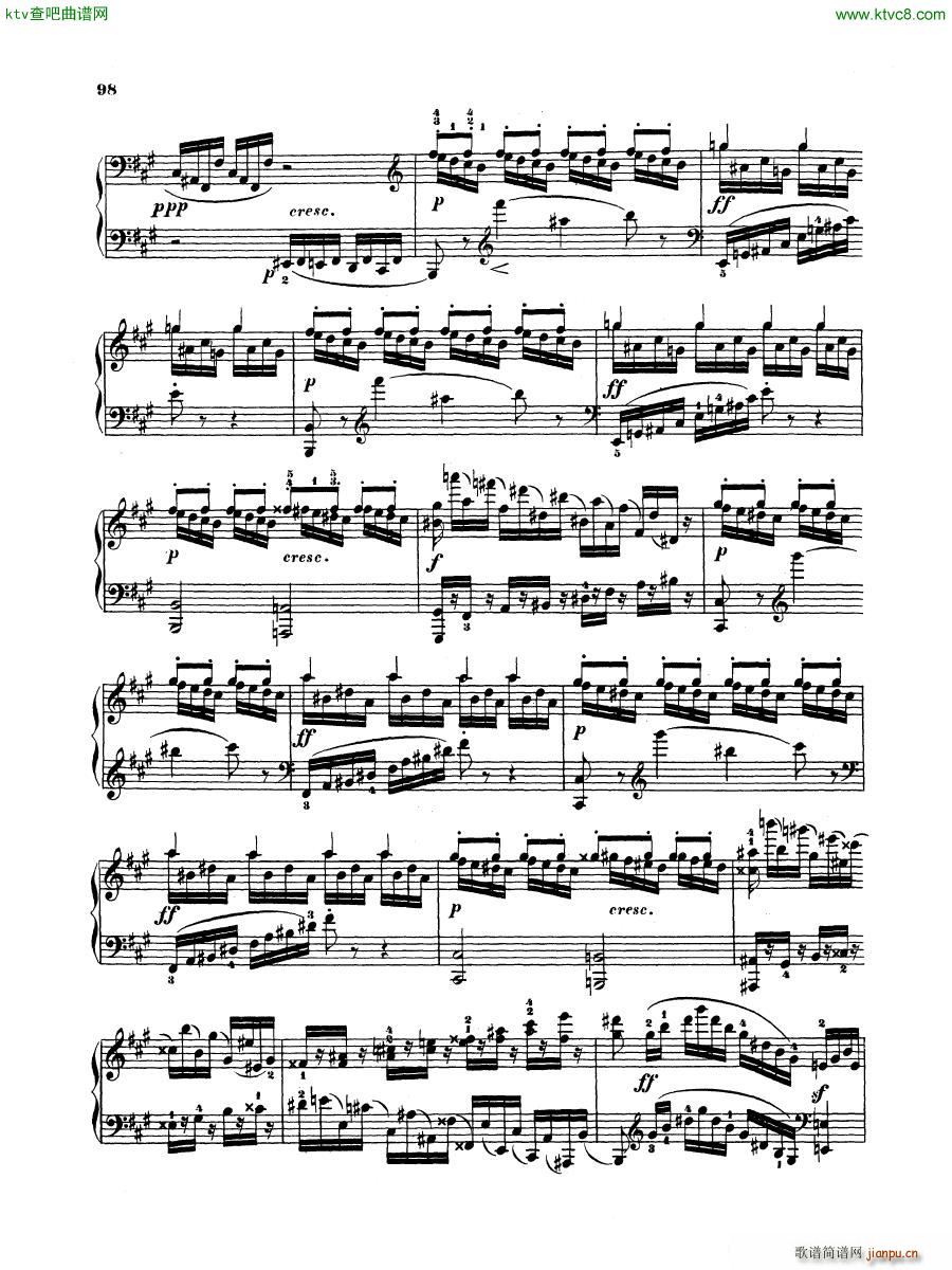 Hummel Sonata in F sharp minor Op 81(����V)25
