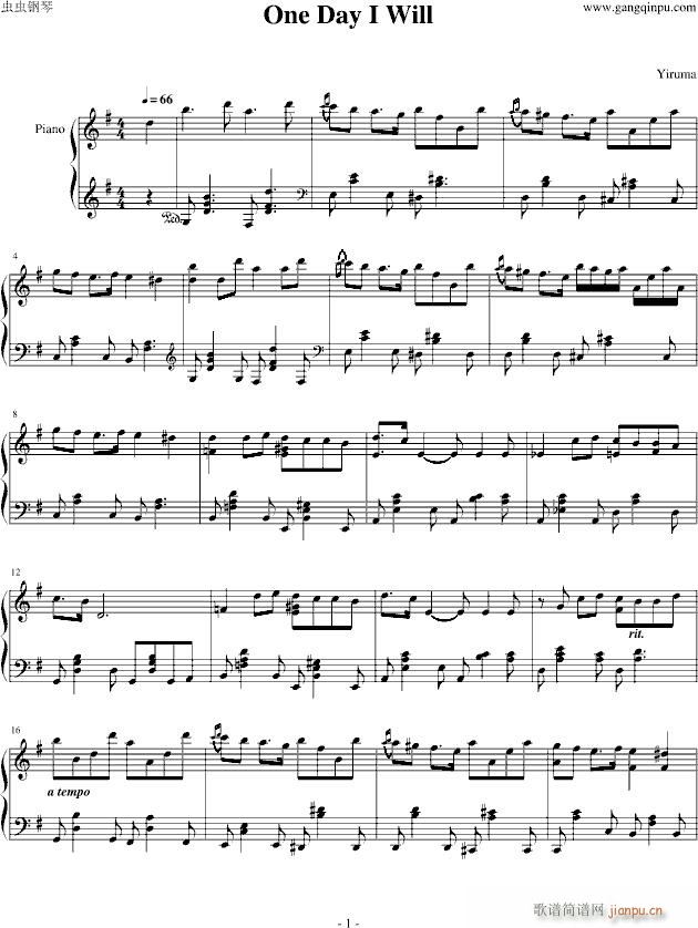 One Day I Will(����V)1