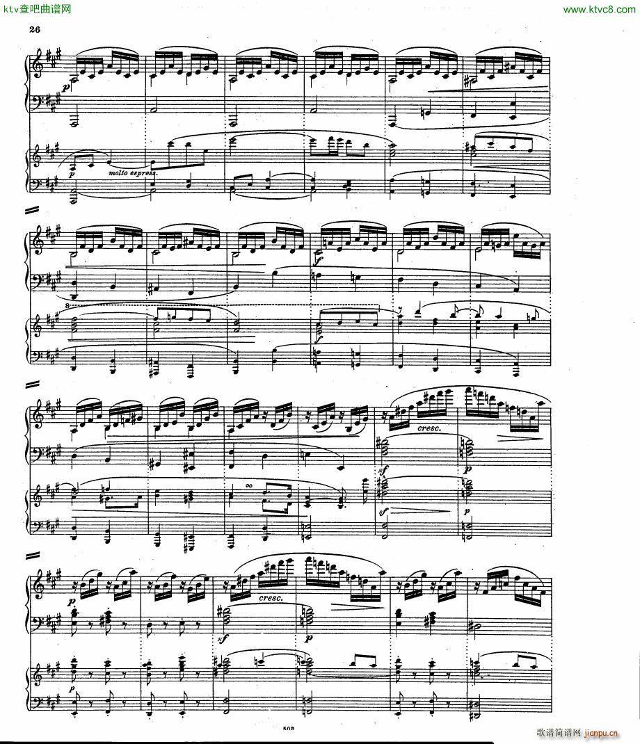 Hummel op 56 Rondo brillant pno orch(����V)25