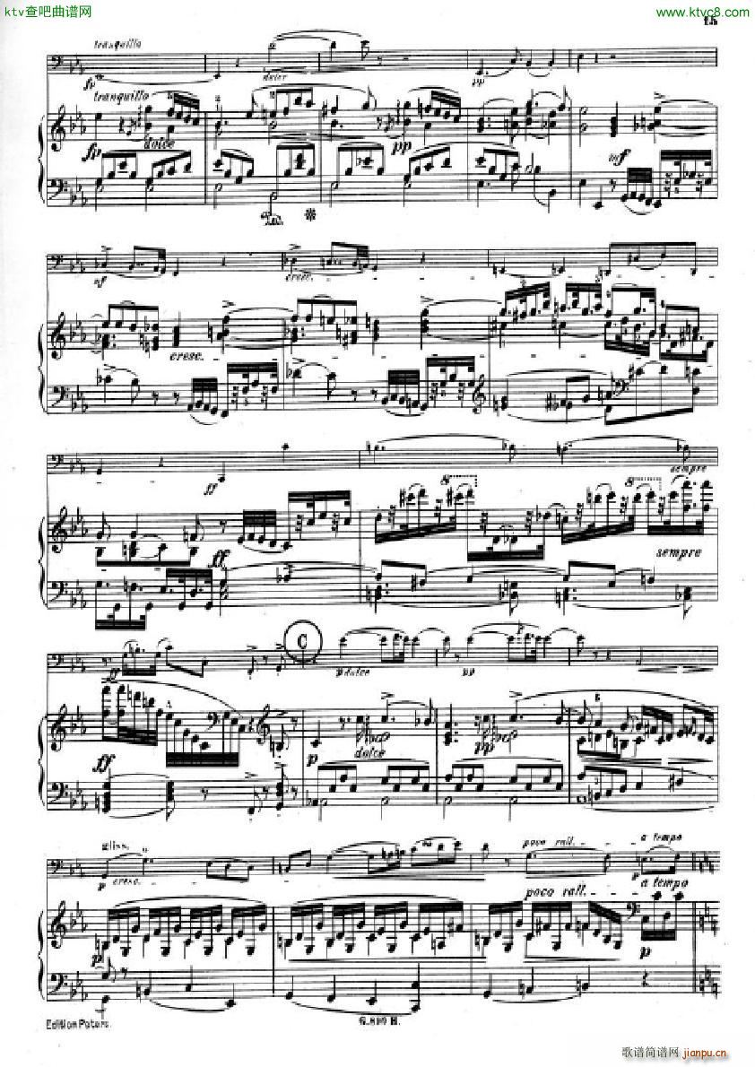 Hummel Sonata for cello and piano(����V)13