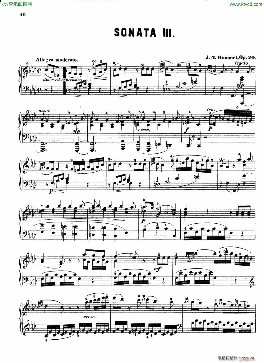 Hummel Op 20 no 1(����V)1