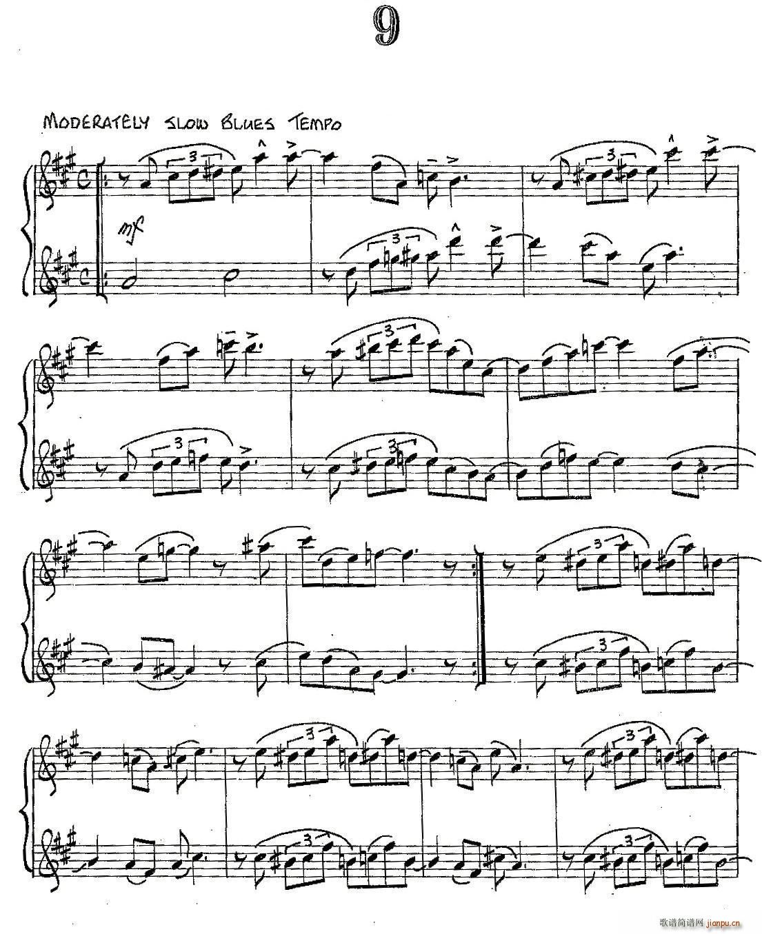 Jazz Conception For Saxophone Duets 9 ������(���V)1