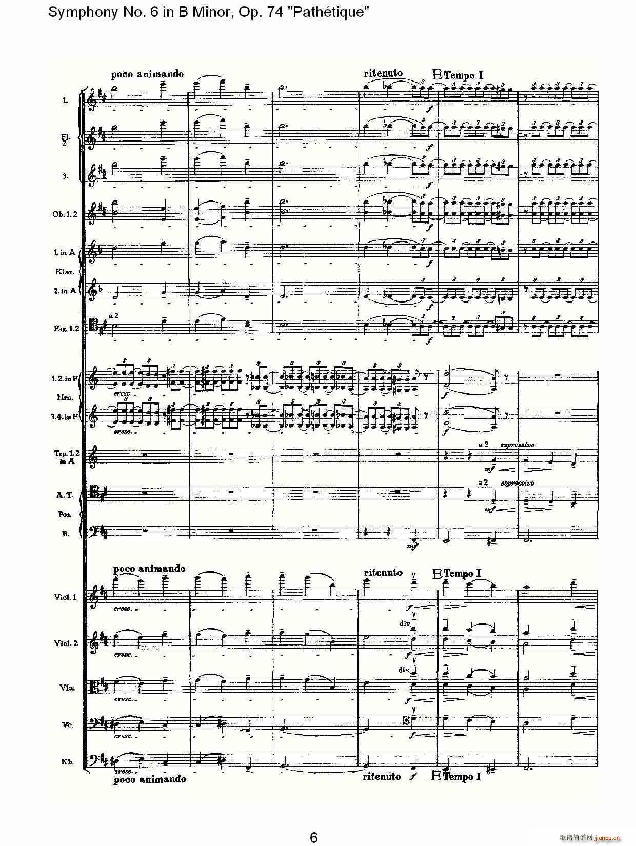 BС�{���������,Op.74(ʮ�ּ�����)6