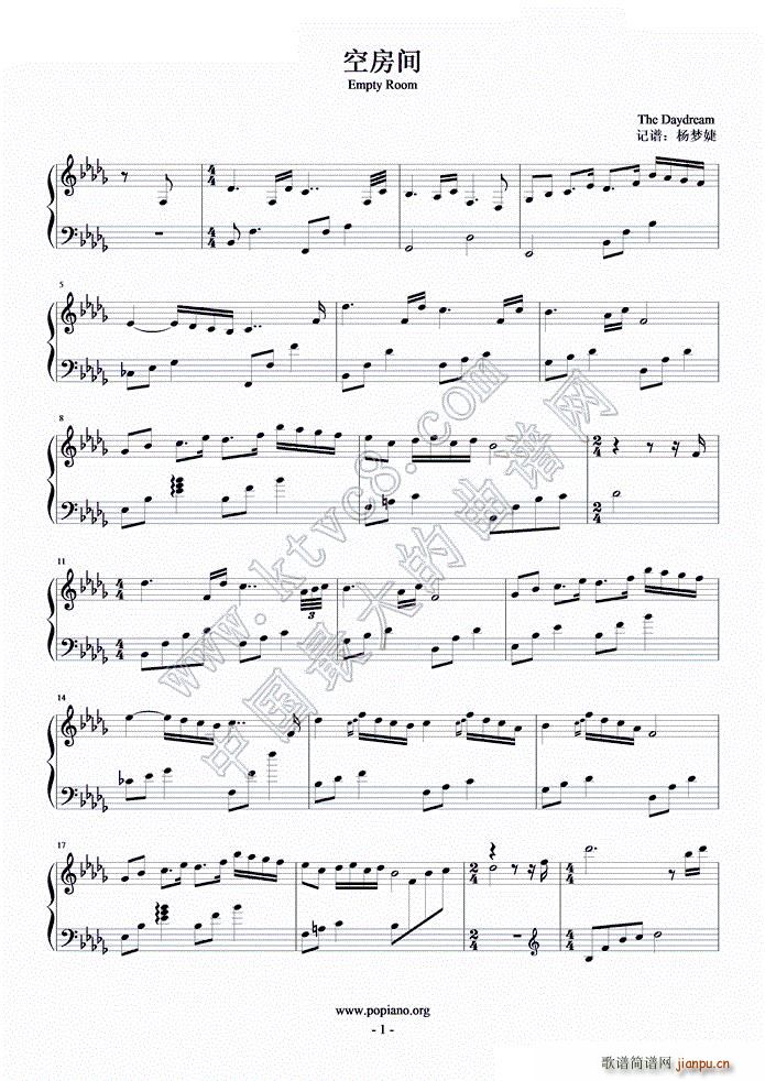 �շ��g Empty Room(����V)1