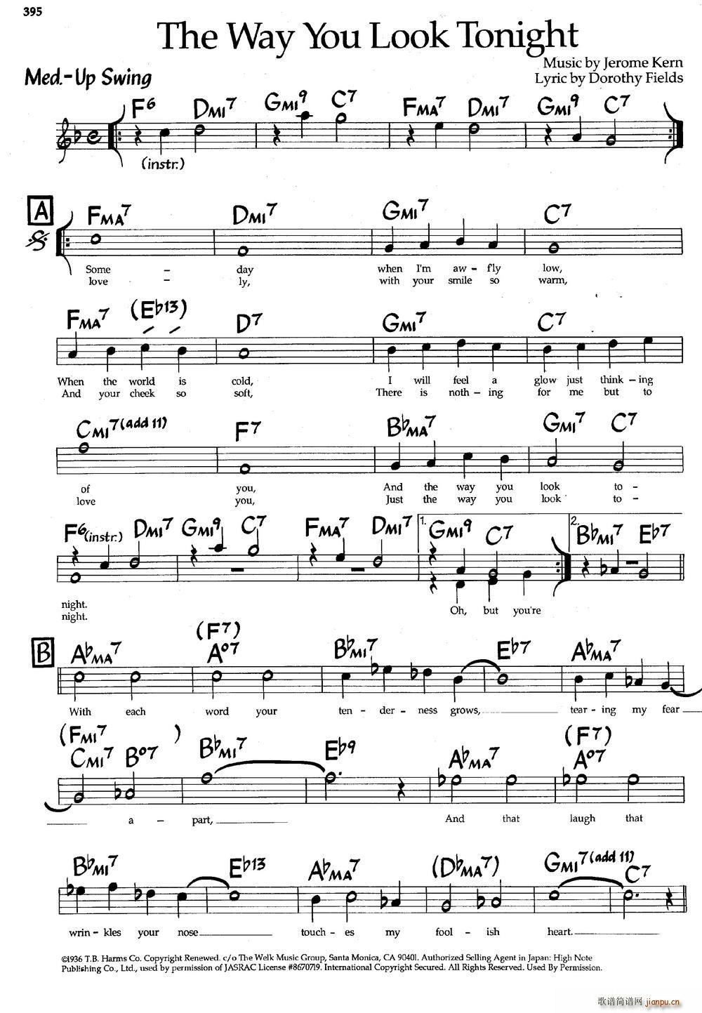 The Way You Look Tonight ��ʿ�����(����V)1