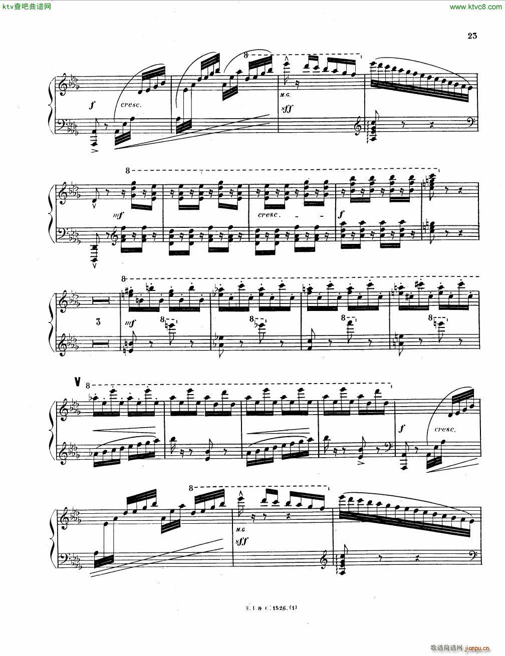 Chaminade Konzerstuck Op 40 reduction(����V)27