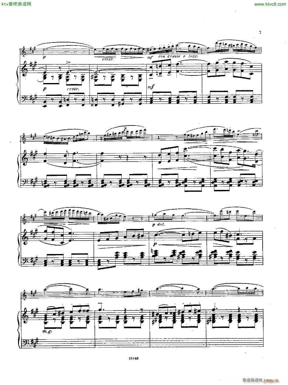 Andersen op 62 Dix Morceaux fl pno(����V)19