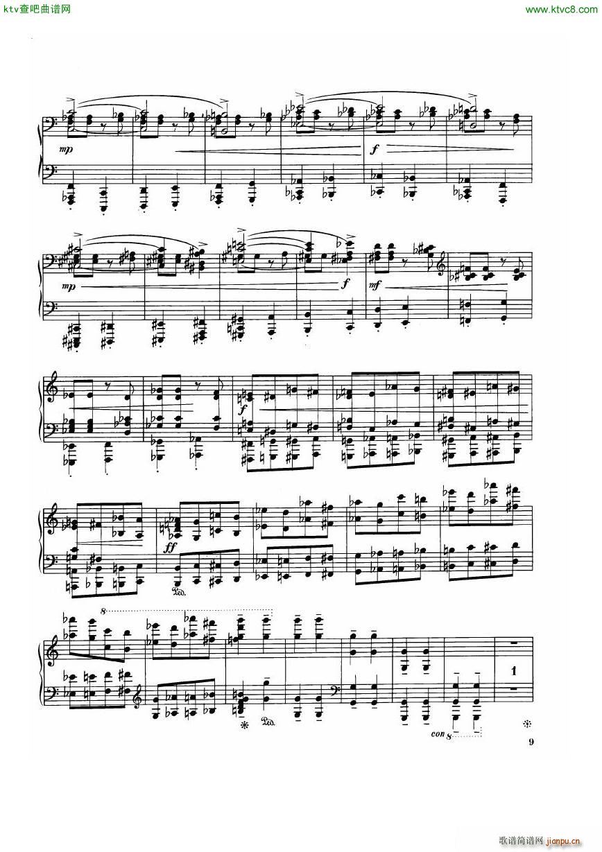 Dohn��nyi op 11 Four Rhapsodies(����V)36