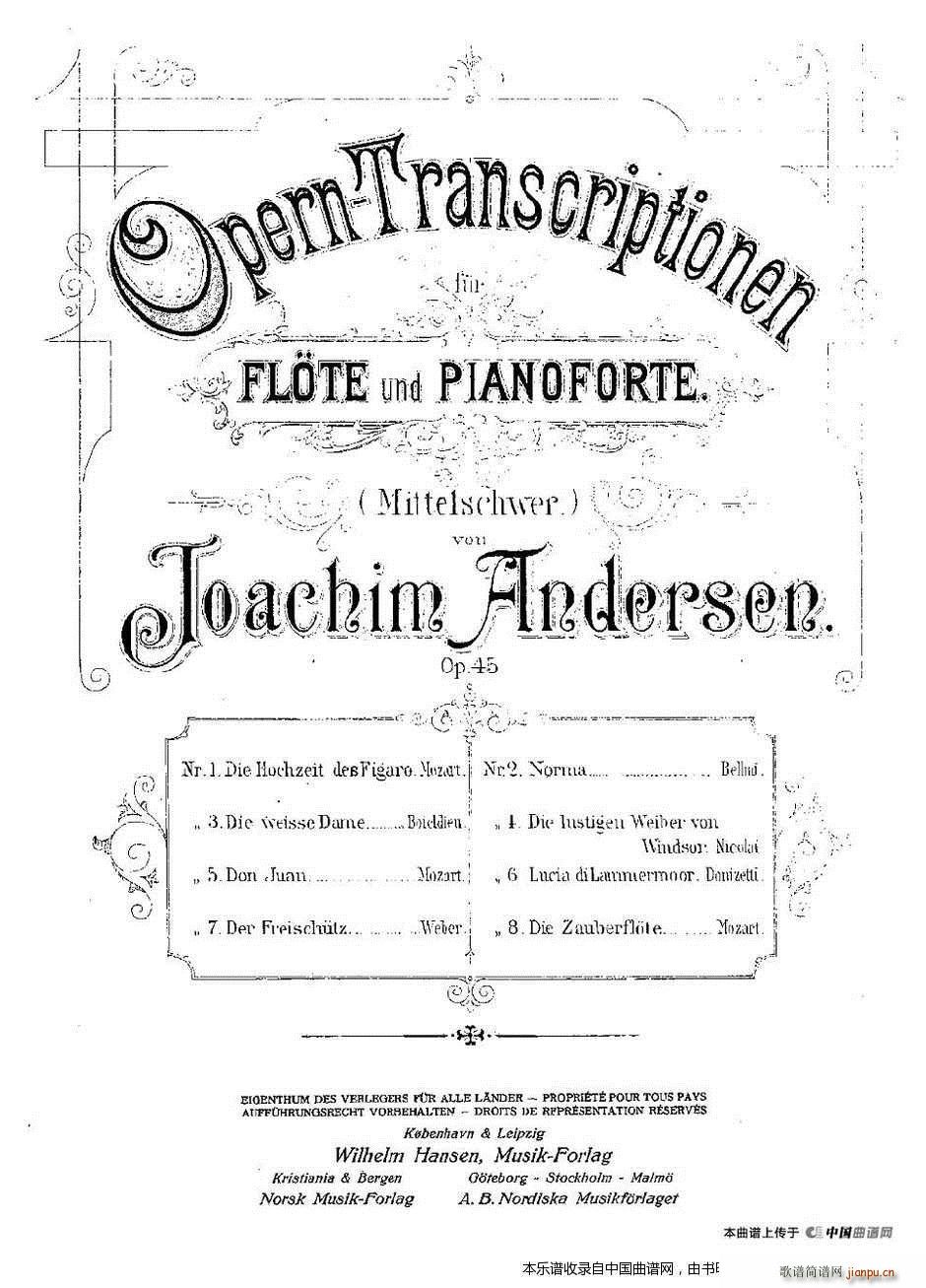 Opern Transcriptionen Op 45 2 �L(ch��ng)�� ��ٰ���(����V)1