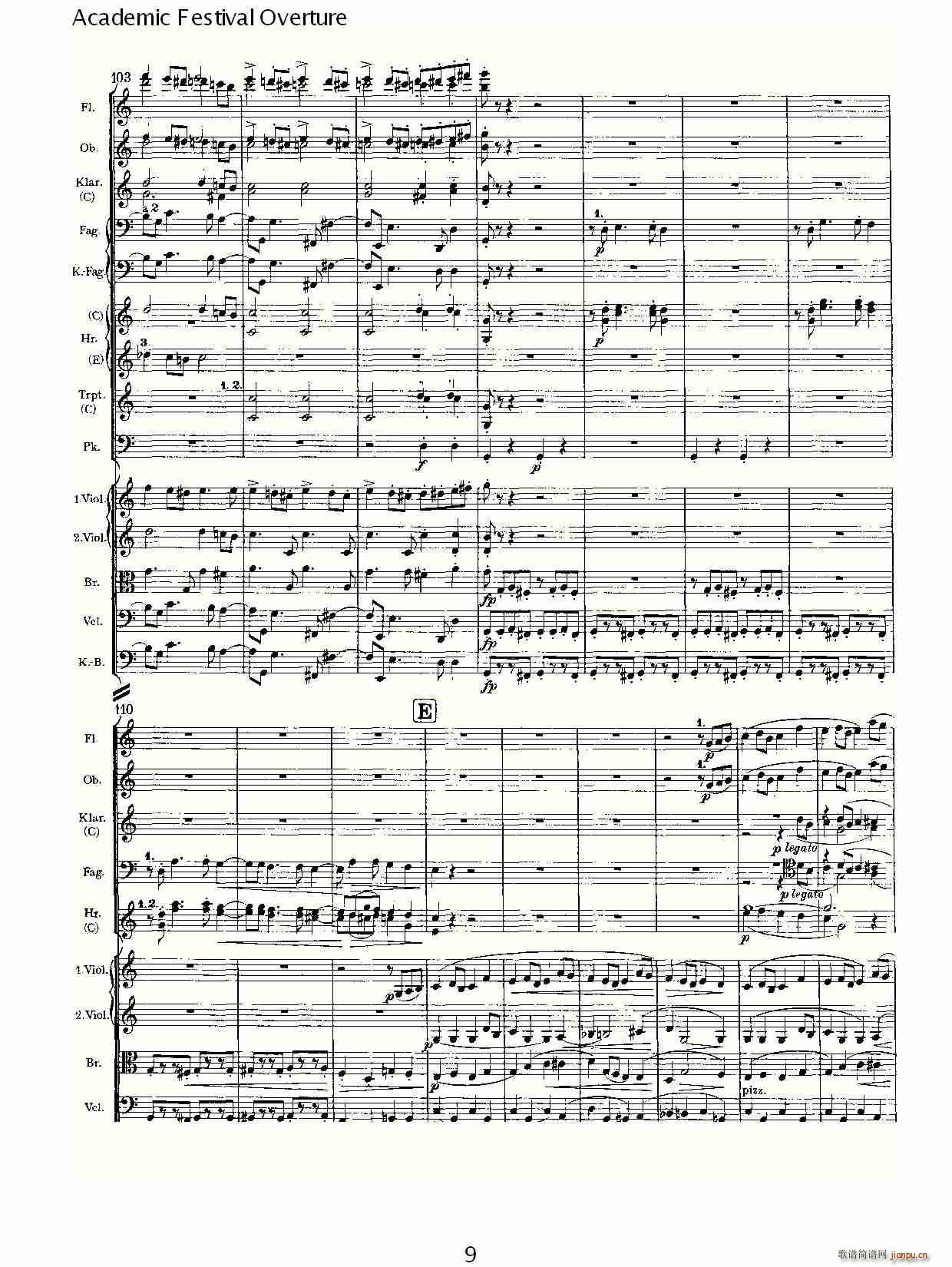 Academic Festival Overture(ʮ�ּ�����)9