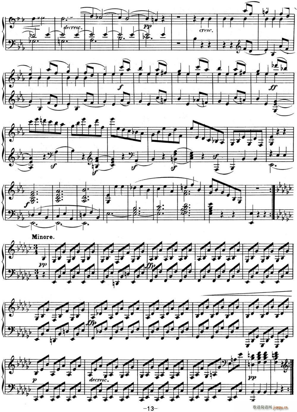 ؐ���������Q��04 ���{���Q�� ��E���{ Op 7 E flat major(����V)13