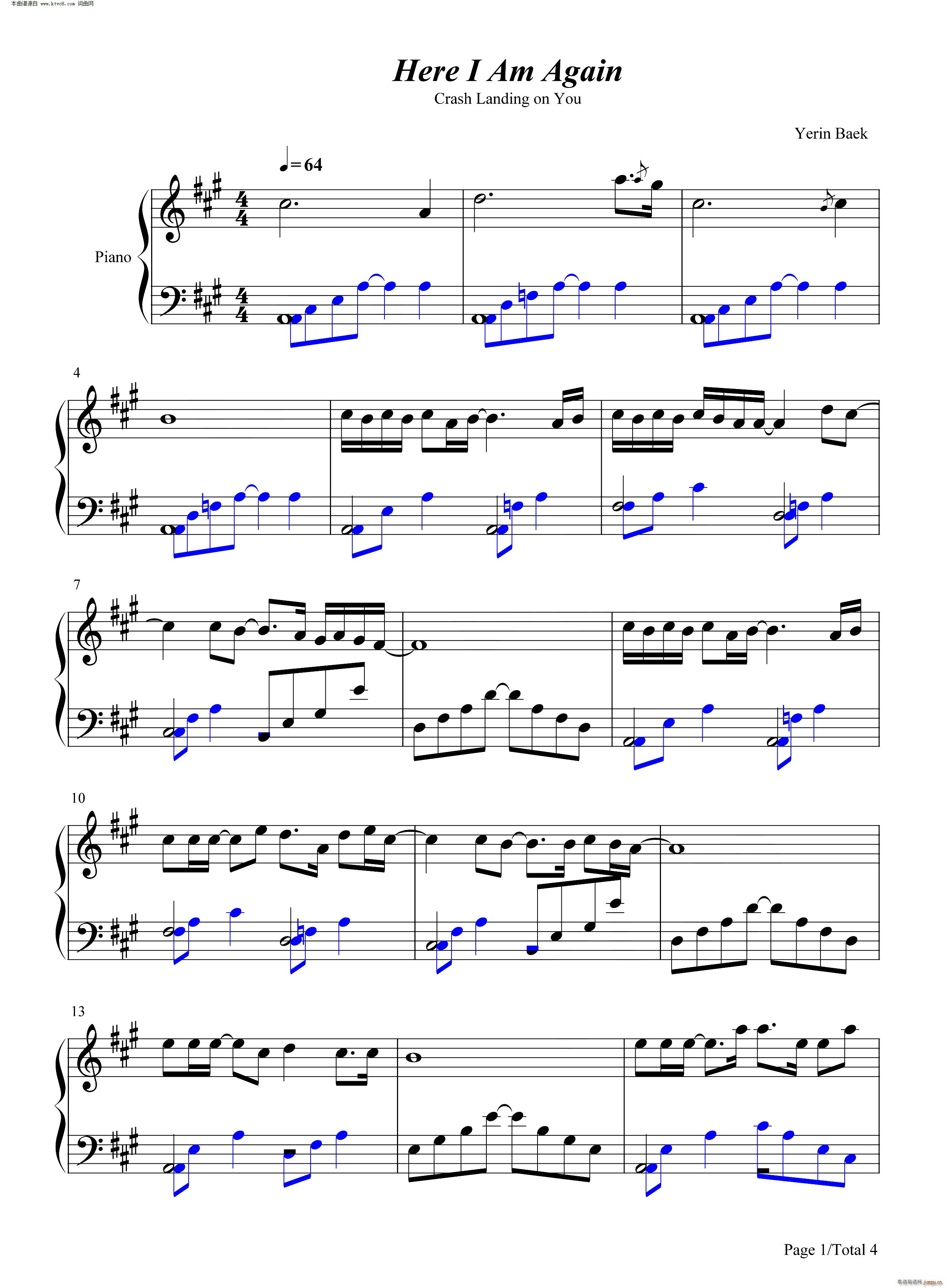 Here I Am Again ��(��i)���Ƚ�OST(����V)1