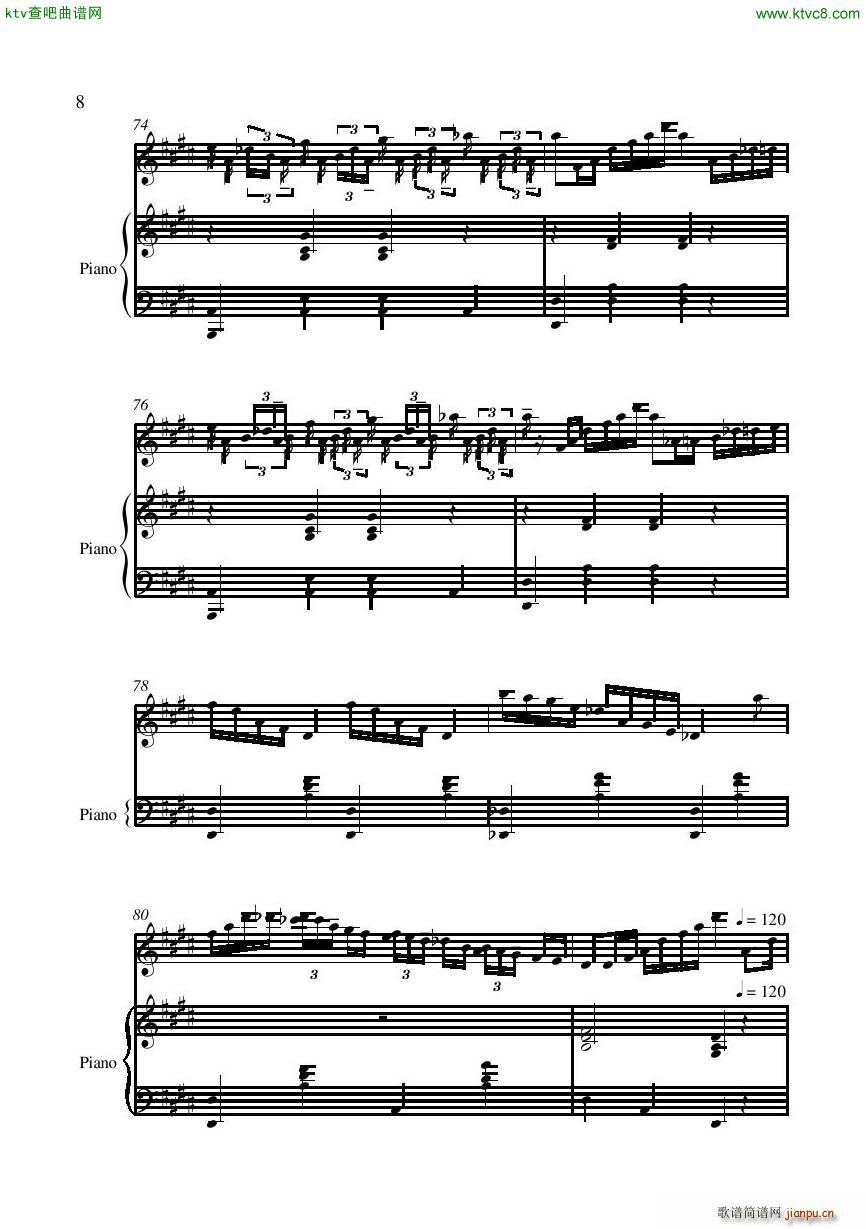 Chopin Variations Rossini flute piano(����V)8