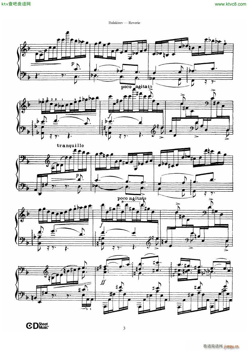 Balakirev Reverie(����V)3