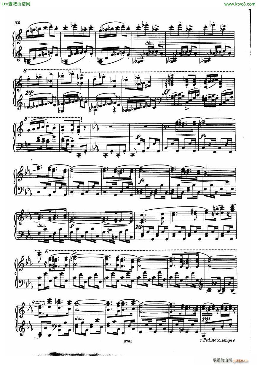 Dvorak Arr Keller Slavonic Dances Op72 Book2(����V)11