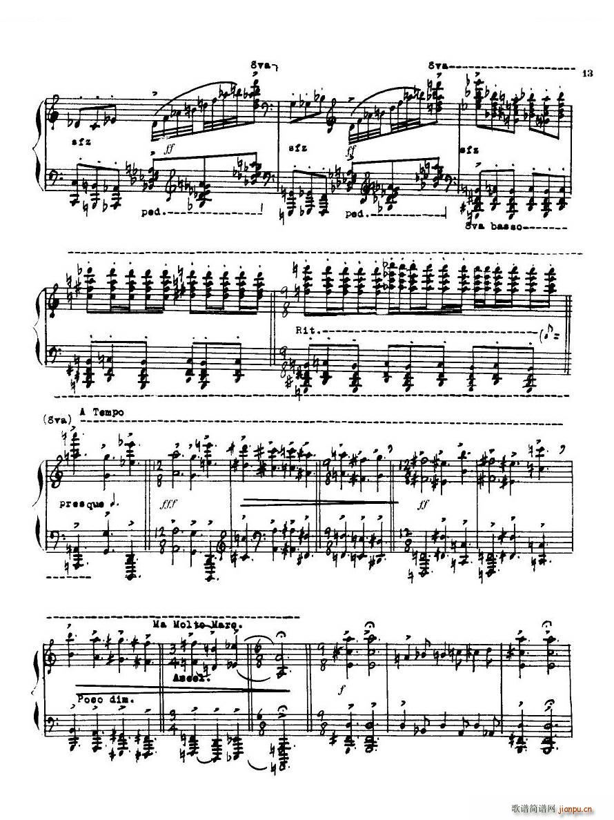 Antheil Piano Sonata No 4 Piano Sonata No 4(ʮ�ּ�����)12