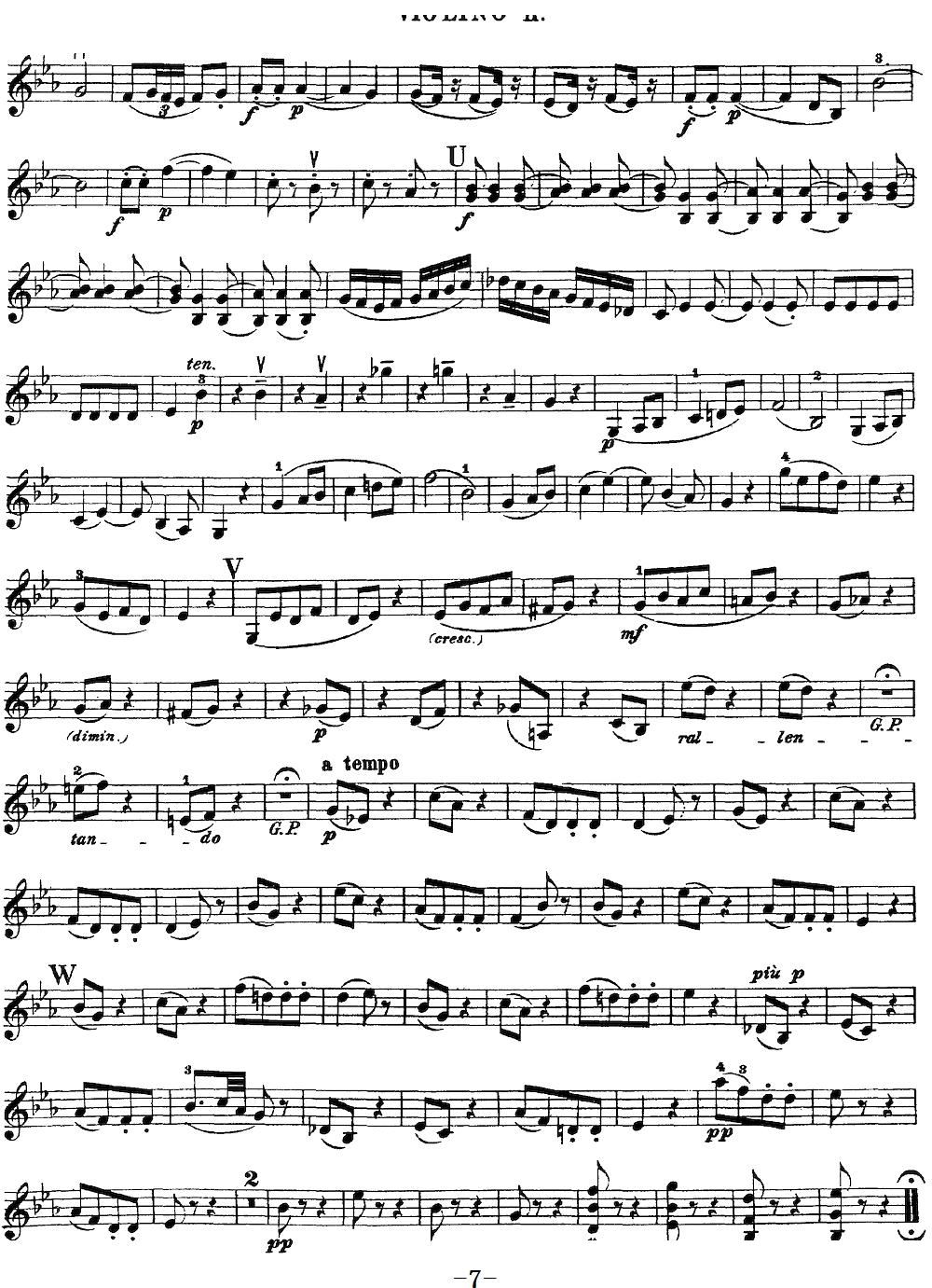 Mozart Quartet No 16 in Eb Major K 428 Violin 2(ʮ�ּ�����)7