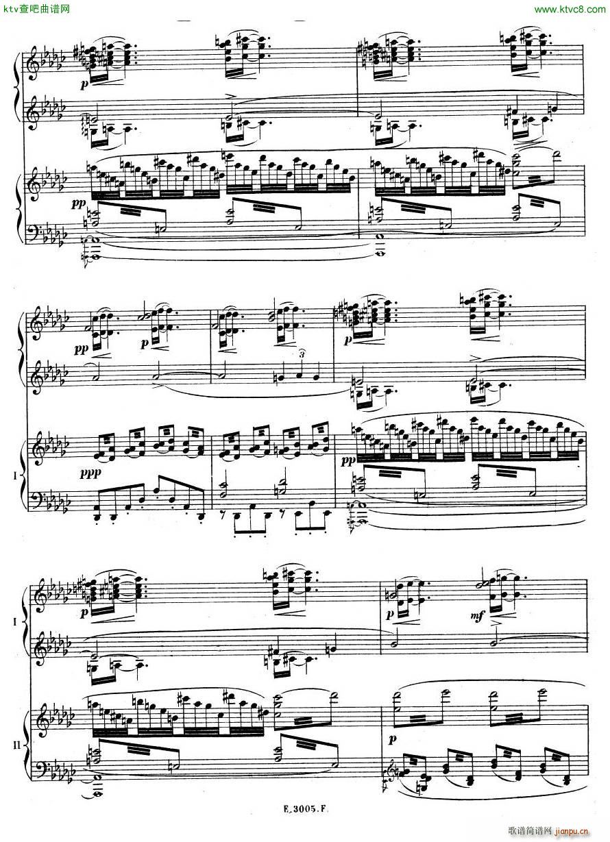 Debussy Ravel 3 Nocturnes 2pno(����V)43