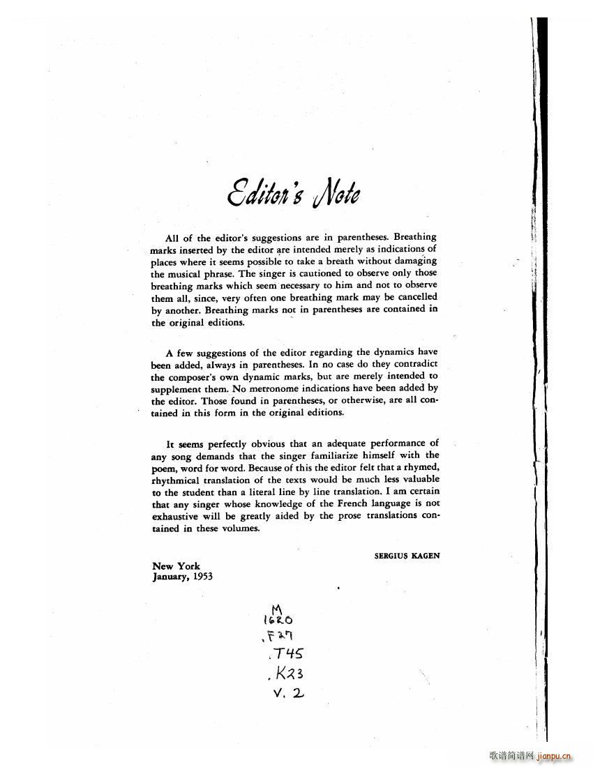 Faure 30 Songs һ 30 Songs һ(ʮ�ּ�����)1