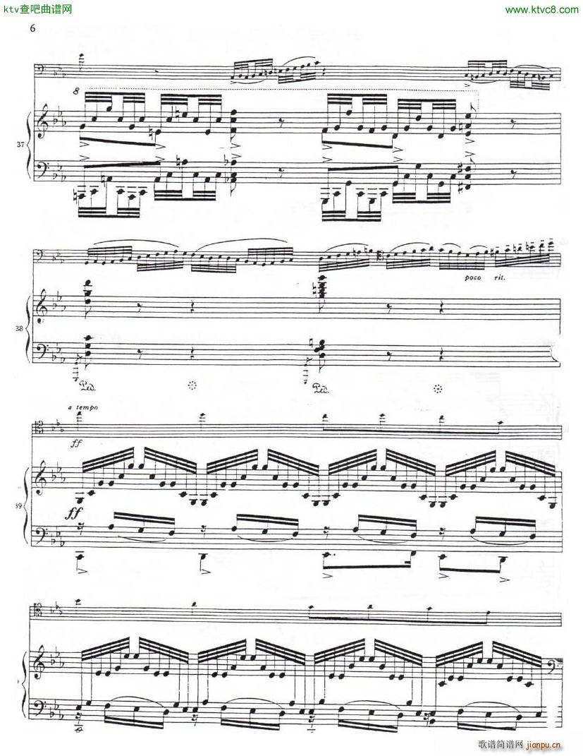 Faure Elegie for piano and cello(����V)5