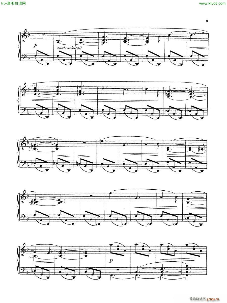 D Albert op 16 no 1 2 Waltz and Scherzo(����V)28