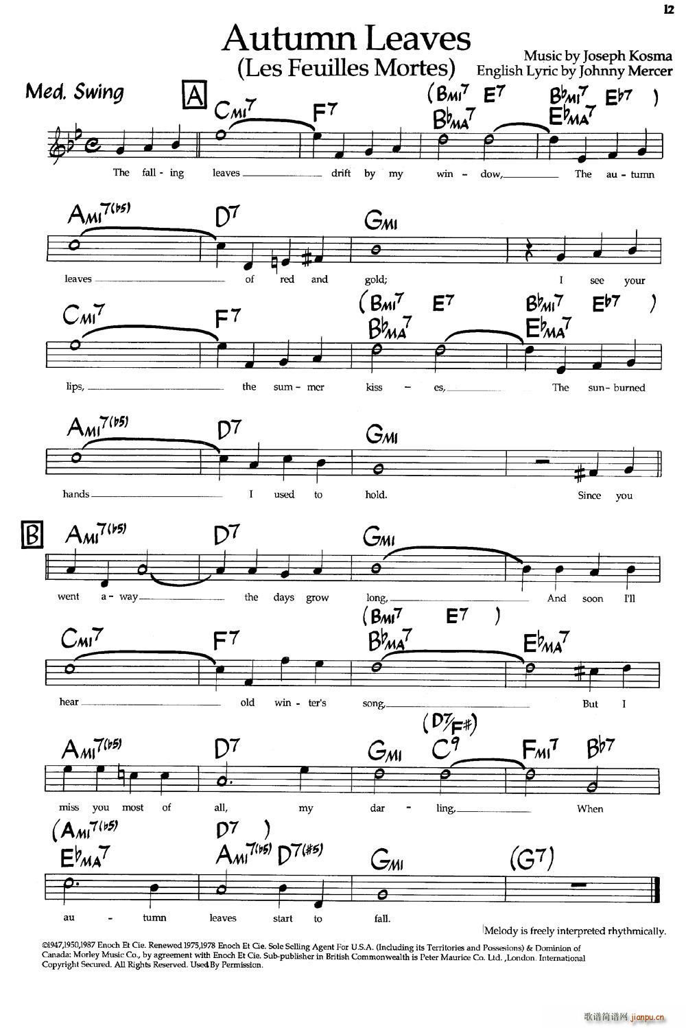 Autumn Leaves ��ʿ�����(����V)1