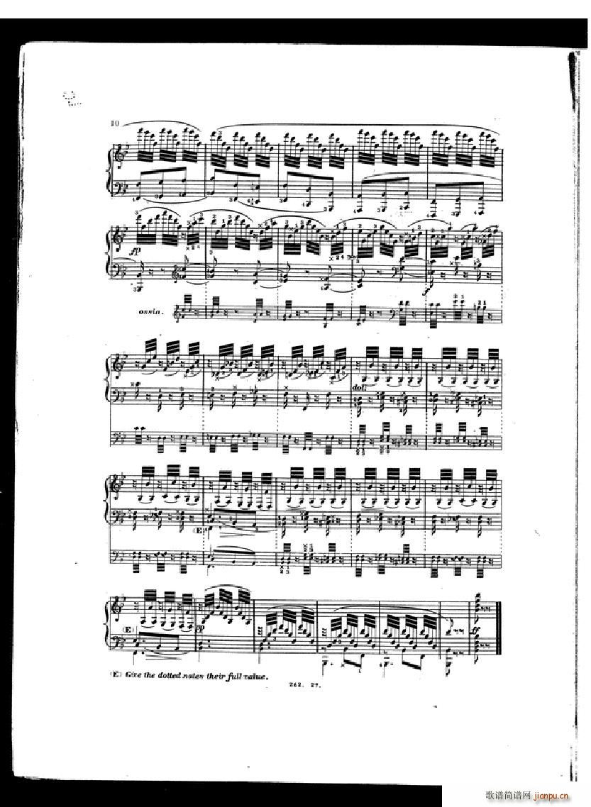 Czerny Etudes de la velocite book II(����V)8