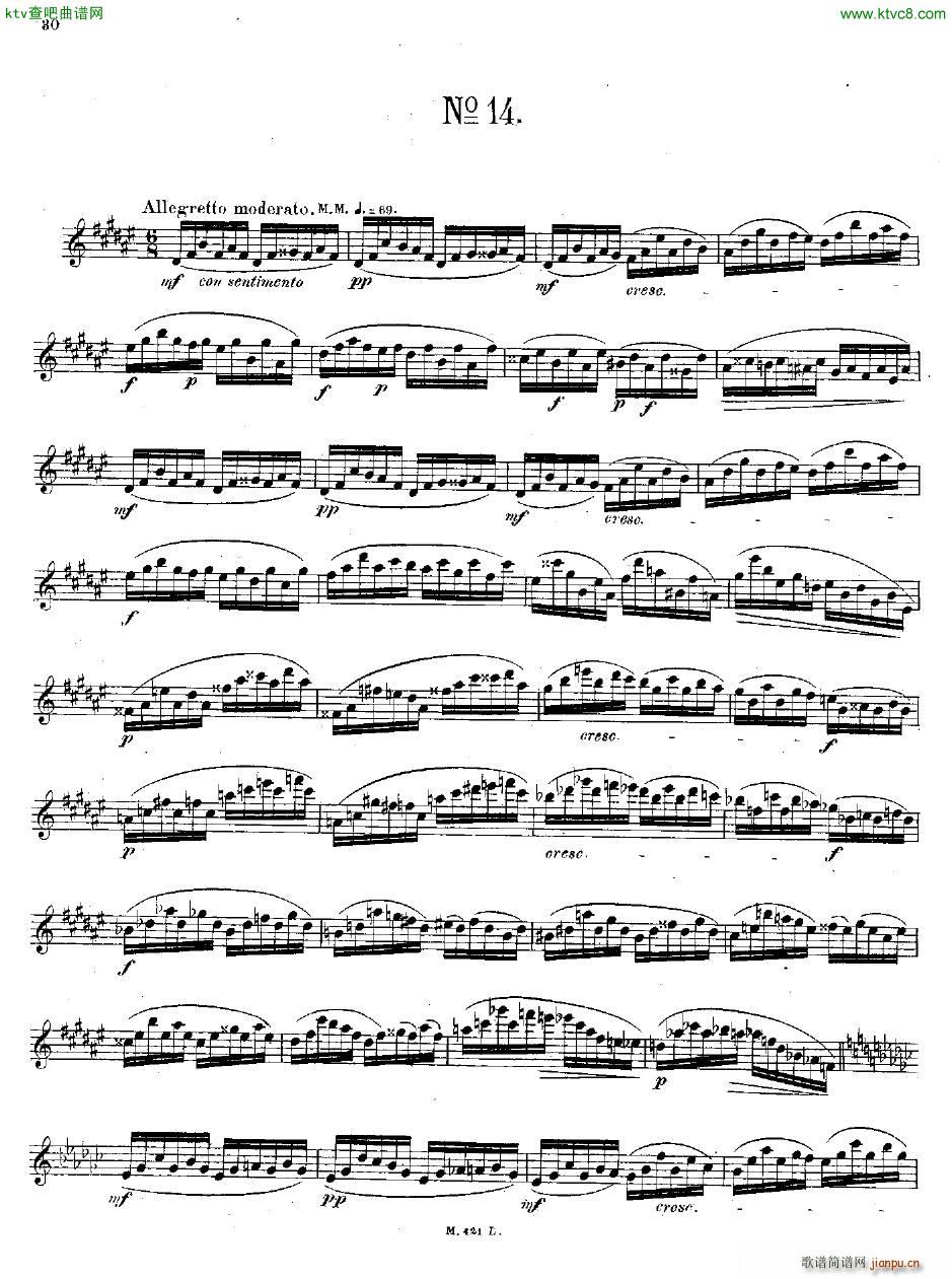 Andersen op 15 24 grosse Et��den fl solo(����V)30