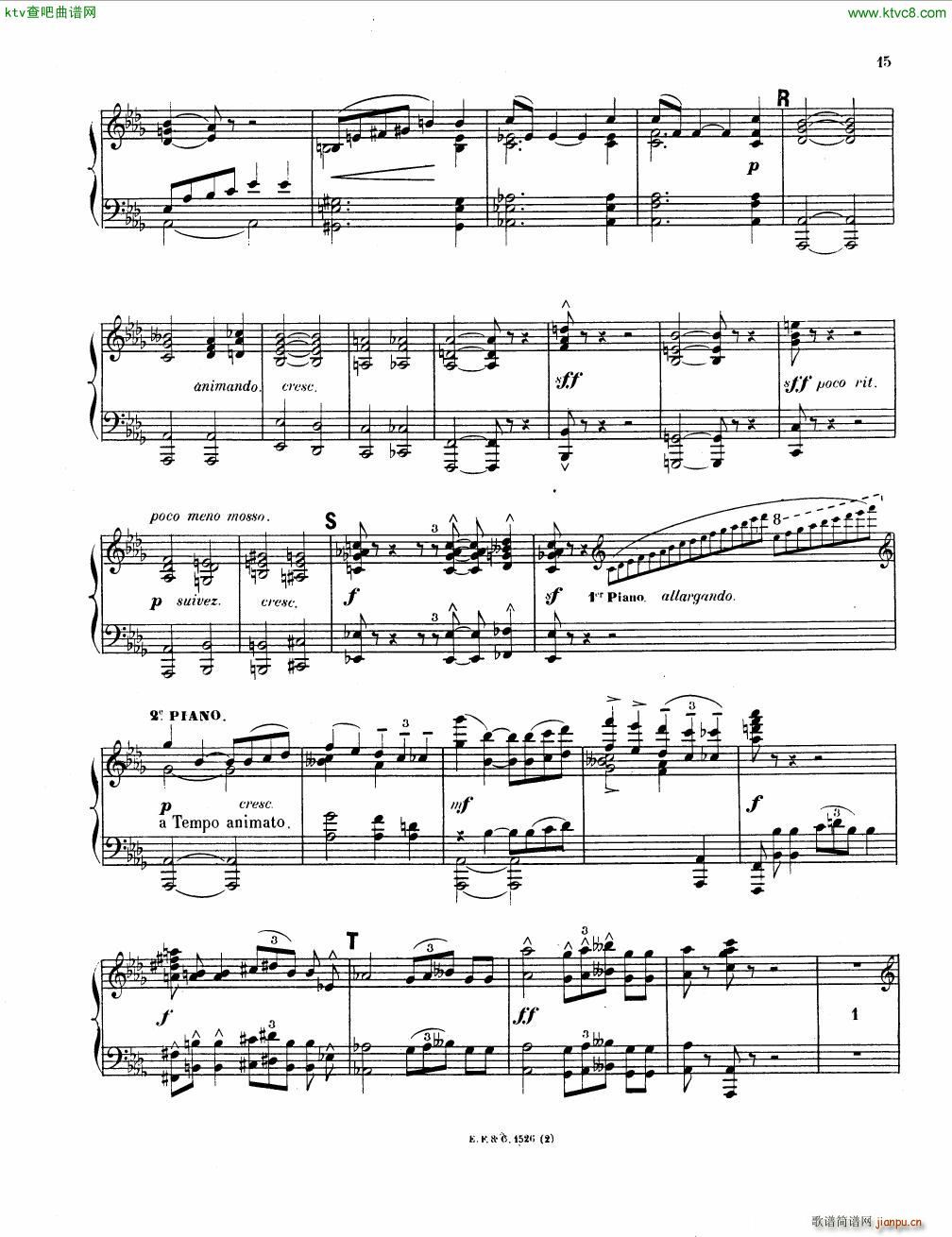 Chaminade Konzerstuck Op 40 reduction(����V)43